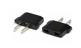 Adaptador de viaje convertidor de enchufe de pared UE a EE. UU. Euro Europa a EE. UU. EE. UU. 50 Uds 8013929