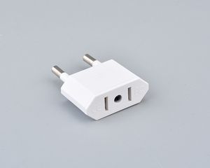 Convertidor de adaptador de corriente de viaje de la UE American China EE. UU. A UE Euro enchufe europeo adaptador eléctrico AC toma de corriente