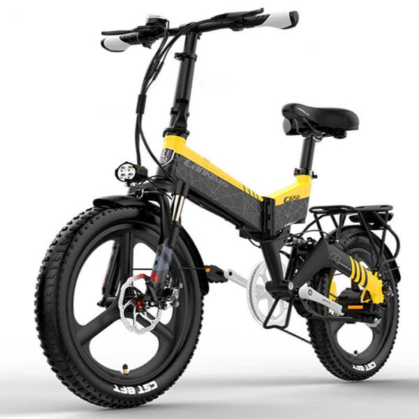 Ue royaume-uni SpotLANKELEISI G650 vélo électrique 48V 14.5AH Ebike vélo pliant 20 pouces cadre en alliage d'aluminium vélo de fond