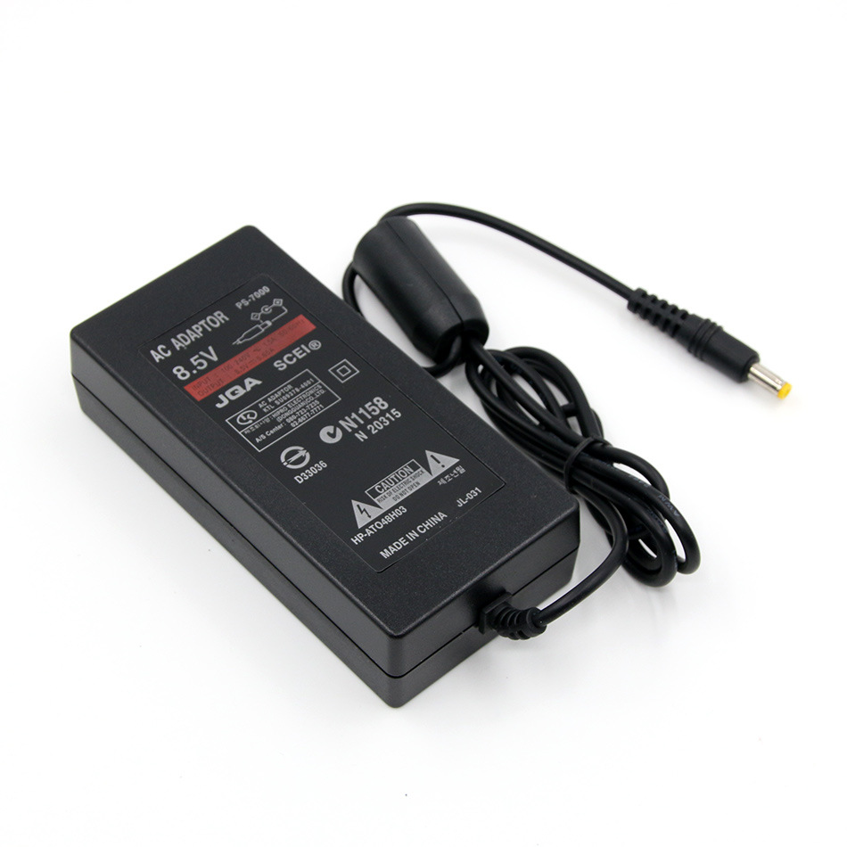 EU US Plug 100-240V AC Adapter Power Supply Charger With Cord DC 8.5V 5.6A adaptor for Sony PS2 Slim 70000 Series 70000X Console High Quality FAST SHIP