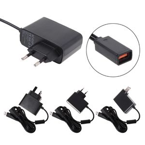 EU US Plug Black Ac Power Supply Adapter USB Oplaadlader voor Xbox 360 Kinect Sensor Hoogwaardig snel schip