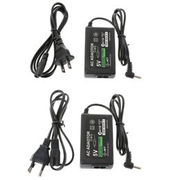 Adaptateur secteur pour chargeur mural, prise EU US, cordon d'alimentation, pour Sony PSP 1000 2000 3000 Slim, avec boîte de vente au détail