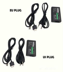 EU US Plug Home Wall Charger Voeding AC Adapter USB Data Synchronisatie Laadsnoer Kabel voor PSVita PS Vita PSV908115333