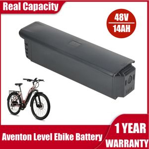 EU VS Belastingvrij Aventon Level Ebike Frame Geïntegreerd Vervang Batterij 48V 14Ah 672Wh Elektrische Fiets Batterijen Bafang BT F16 M500/M600 350W 500W 750W Motor