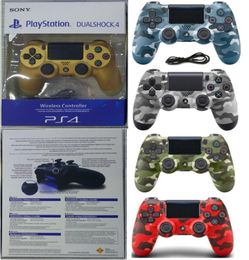 EU -versie Camouflage PS4 Wireless Bluetooth Game Gamepad Shock4 Controller PlayStation voor PS4 -gamecontroller met Retail Box2694258