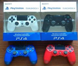 Version EU PS4 Game sans fil Bluetooth GamePad Shock4 Controller PlayStation 4Colors pour le contrôleur PS4 avec logo Box Retail Packa8166016