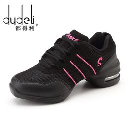 Zapatos deportivos de EU35-44 con suela exterior blanda, zapatillas de baile transpirables para mujer, zapatos de práctica, zapatos de danza moderna y Jazz 240119