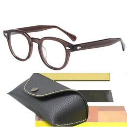 Euro-Am Classic-MADE-MADE-HETATAT LOSTES Cadre Myopie Eye Round Fullrim Unisexe 46-23 Newyork1910 Retro-vintage Masco Eyewear Googles Fullset Design Case