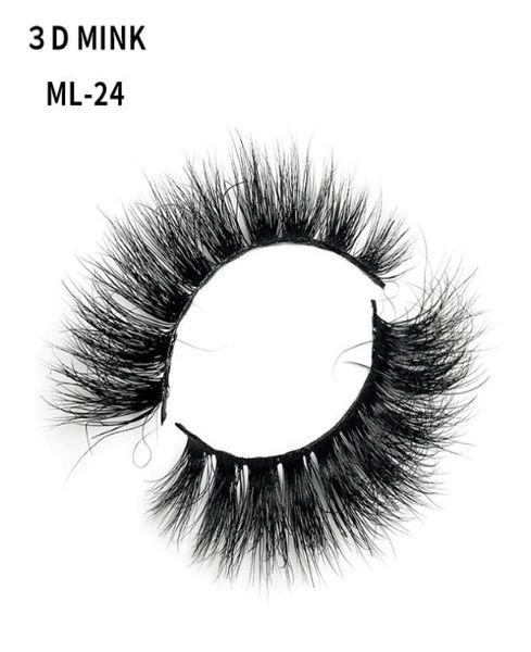 EURO CHIC GIRLS Maquillaje 3D Real Mink pelos pestañas postizas extienden naturalmente pequeños manojos de pestañas esponjosas Wispy Lash Smokey Smo8583774