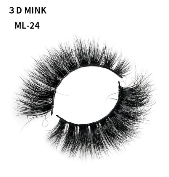 EURO CHIC GIRLS Maquillaje 3D Real Mink pelos pestañas postizas extienden naturalmente pequeños manojos de pestañas esponjosas Wispy Lash Smokey Smo3649775