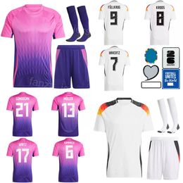 Euro Cup 2024 8 Kroos Soccer Jerseys 6 Kimmich 10 Musiala 20 Henrichs 11 Werner 18 Goretzka 1 Neuer 20 Gosens 19 Sanon 15 Soule Football Shirt Kits Team National Deguo