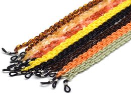 EuroAm Superlight Hars Brillenketting riem Mode Vrouwen Luipaard Zonnebril string Brillen touw koord Houder N6727916