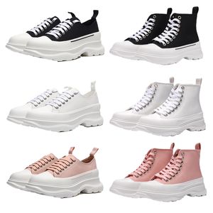 Chaussures décontractées hommes Femmes Luxury Marque Muffin Topped Chores Niche Printemps Matching Board Casual Board Blanc Blanc Black Rose Taille 36-44