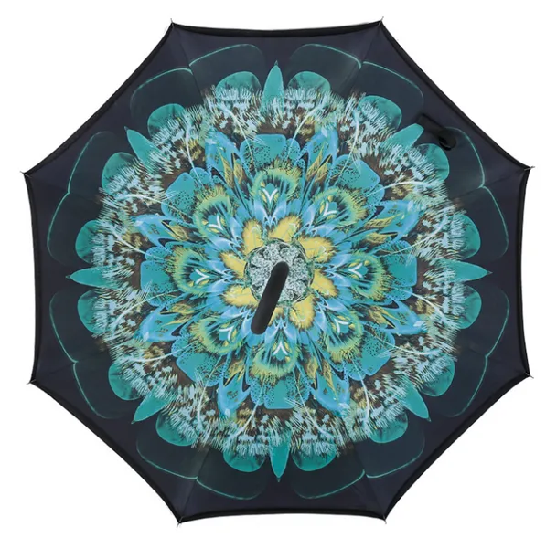 Europe et Amérique Creative Vinyle Main Libre Voiture Parapluie Inversé 8-Bone Protection Solaire Pare-Soleil Parapluie Inversé Parapluie En Gros