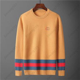 Europe et Amérique hommes et femmes designer pull vintage classique luxe sweat-shirt bras lettre à la main col rond confortable de haute qualité