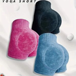 Europe et les shorts de yoga sexy respirants à 3 pièces américaines.
