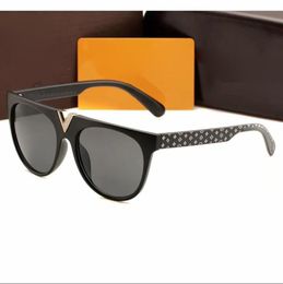 L'Europe et les États-Unis avec la marque de lunettes de soleil rondes de luxe de haute qualité pour hommes et femmes 2395 lunettes de soleil de marque de mode classique UV400 trop lunettes