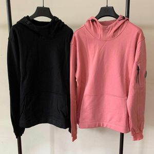 Heren hoodies met één lens casual katoenen jongenssweatshirts outdoor trainingspak joggingjas zwart roze