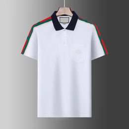 Europe Paris été marque vêtements 100% coton hommes Polo T-shirt est LOGO imprimer mode vêtements chemise tendance à manches courtes TshirtM-3XL