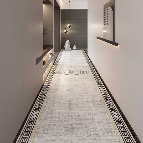 Europe coureurs couloir tapis chambre couloir décoratif tapis cuisine tapis personnalisable 2 M/3 M tapis pastorale escalier tapis paillasson HKD230828