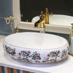 Europe Style Vintage Céramique ART BASIN POUR COMPTENDRE COMPT