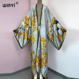 Europe Winyi TUNIC BIKINI SWEET Lady Pink Boho Cardigan Cocktail Sexcy Boho Maxi Holiday Batwing Sleeve Kimono Mujer 240424