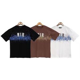 T-shirts de créateurs AMR European S-XL T-shirts T-shirts MMS décontractés avec hauts à manches courtes imprimées monogrammées vendant des t-shirts de luxe pour hommes Hip Hop Clothing # 778