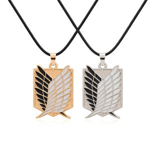 Collar con logotipo del cuerpo de investigación de Anime Attack on Titan, collar periférico al por mayor