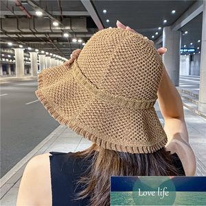 Europese en Amerikaanse emmer hoed kinderen lente en zomer zonbestendige Koreaanse stijl Japanse stijl opvouwbare ademende cool cap fashion emmer petten