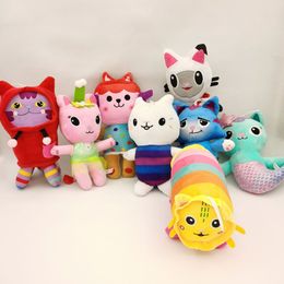 Poupée en peluche européenne et américaine pour éducation précoce, chat mignon, jouets en peluche pour enfants, vente en gros, UPS gratuit