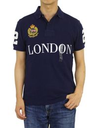 Europese en Amerikaanse hoogwaardige PoloS-shirt met korte mouwen geborduurde heren Sport Leisure Fashion Nieuw T-shirt Groothandel S-6XL