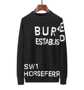 Europese en Amerikaanse luxe designer Hoogwaardige truien Heren met dames herfst winter lange mouw trui gebreide sweatshirts #l4