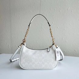 Mode de luxe européenne et américaine alar lune sac en cuir joker une épaule sa conception de sac à bandoulière luxueux