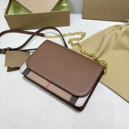 Diseñador de moda Bolso de mujer Bolso de hombro para mujer Bolso Monedero Caja original Bolso de cuero genuino Cubierta con tapa diagonal Mensajero Bolso cruzado Monedero