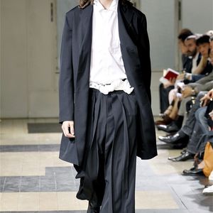 Jupe européenne et américaine Yamamoto Yoshiji Patwal de jambe large pantalon décontracté pour hommes à la mode recadré 201109