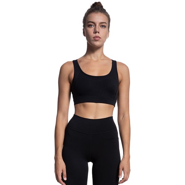 Ropa de yoga ajustada europea y americana para mujer Tipo Y Belleza Ejercicio de espalda Sujetador Cintura alta Levantamiento de cadera Pantalones de fitness Ropa de yoga Traje