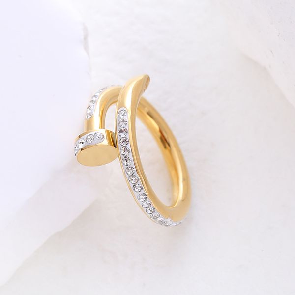 Anillo de marca europea, anillos de abalorios Vintage de perlas a la moda para fiesta de boda, anillo de dedo Vintage, bisutería