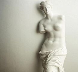 Europese karakters 29cm hars Venus van Milo Sculpture Eros Statue ornamenten Figurine Home Decor Crafts Gift1283204