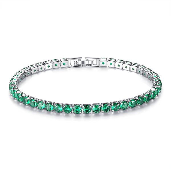 Bracelet en diamant de cuivre européen Style froid multi-rangées diamant complet Micro incrusté de Zircon Bracelets bijoux à main féminine