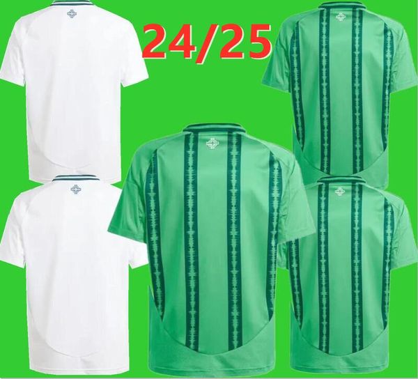 Copa de Europa 2024 Irlanda del Norte MAGENNIS Tailandia camisetas de fútbol 24 25 visitante blanco EVANS LEWIS Saville MCNAIR Ballard MAN KIDS kits MUJER camiseta de fútbol 888