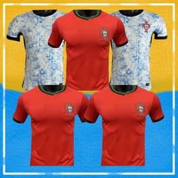 Coupe d'Europe 24 25 Ruben Ronaldo Portugais 2024 2025 Portugal Football Jersey's Children's's's's's Set Portugal's Euro Victory of Thailand