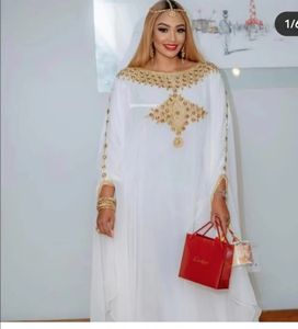 Dashiki européen musulman Abayas pour les femmes Dubaï Maxi Bazin robes motif imprimé caftan manches chauve-souris ceintures pull Robe 240309