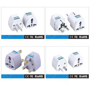 Europese EU -plugadapter Japan American Universal UK US AU To EU AC Travel Power Adapters Converter Electrical Charger