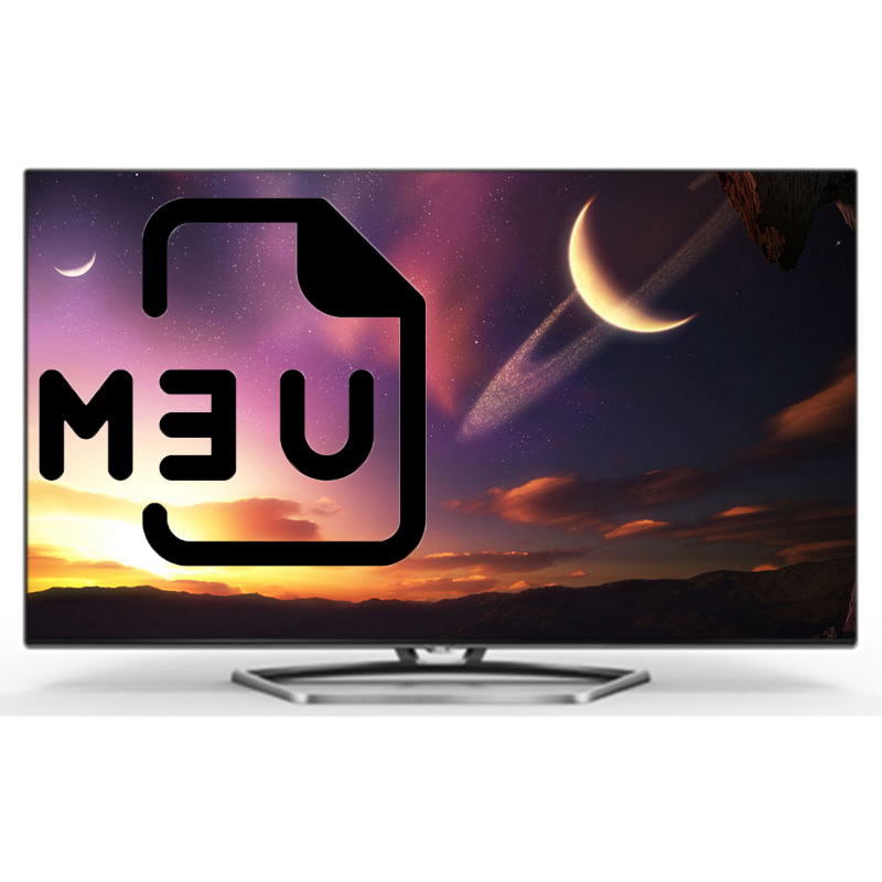 Antenne européenne M3U haute clarté 4 k compatible avec Smart TV, Android et iPhone, en Espagne, en Europe et aux États-Unis
