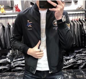 European Station Jacket Slim Fit Splicing Business Network Rood Nieuw product Buitenlandse handel High-end Fashion Knappe jas