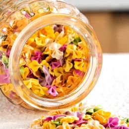 Style européen Amber Love Glass Jar Ambour pour la nourriture scellée à l'épreuve de l'humidité peut noix Candy pot Cuisine Conteneur de rangement Décoration de la maison
