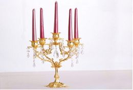 European Style Candelabra Romantic Candlelight 3 arms 5 arms Dinner Candlestick Lights Candle Holder Home And Wedding Table Deco4364981