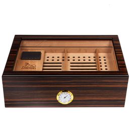 Europese stijl Cigar Box Cedar Wood Sigar Display Travel Humidor Box