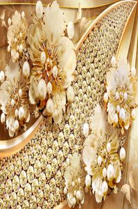 Europese stijl Gordijnen Zachte zak bloemen 3D Gordijnen voor woonkamer 3D Verduisteringsgordijn Raamdecoratie7794115