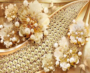 Rideaux de style européen sac souple fleurs rideaux 3D pour salon rideau occultant 3D décoration de fenêtre 7821398